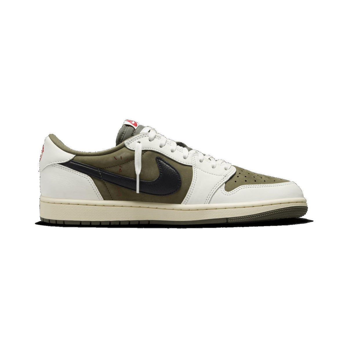 Travis Scott x Air Jordan 1 Retro Low OG SP 'Reverse Olive / Medium Olive'(DM7866-200)