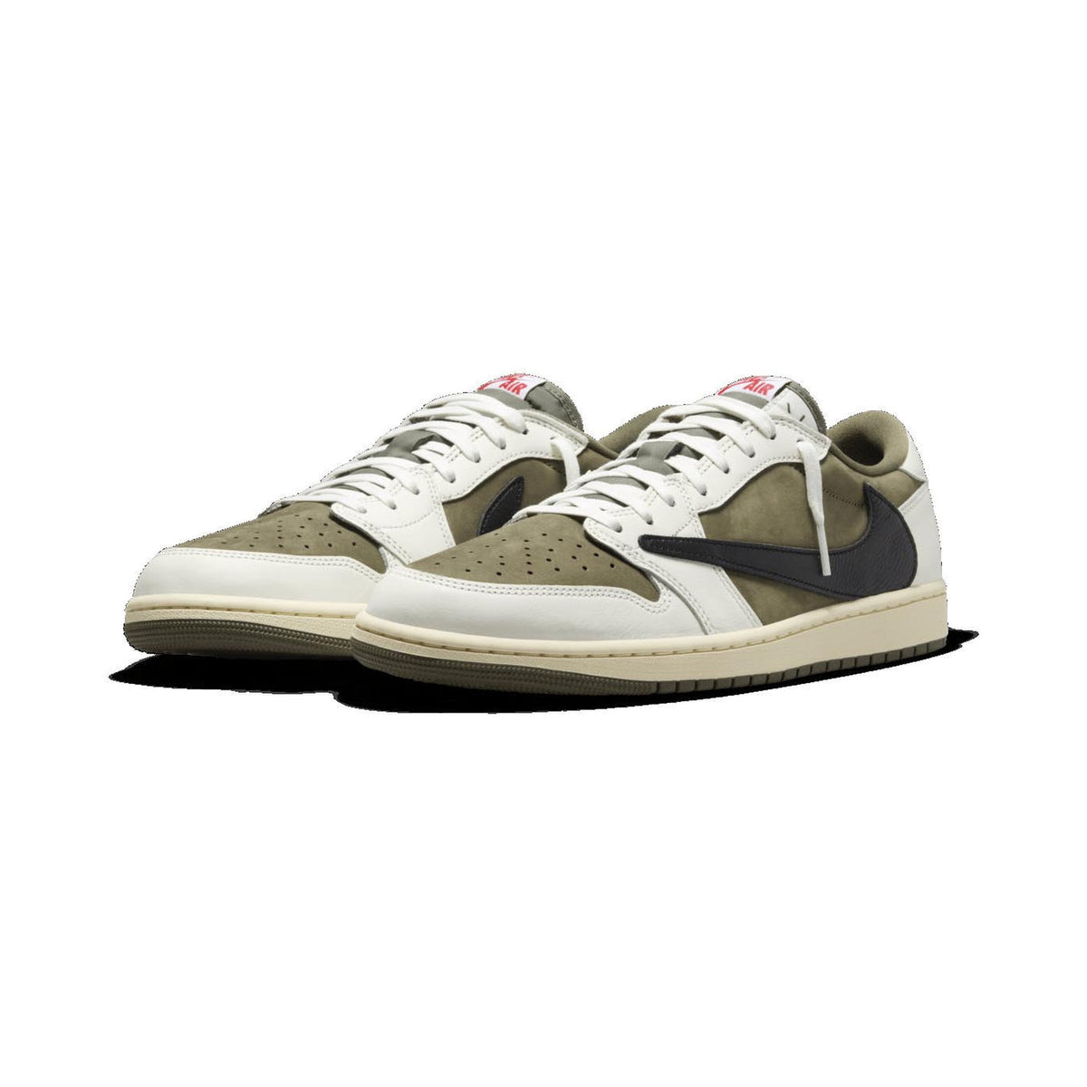 Travis Scott x Air Jordan 1 Retro Low OG SP 'Reverse Olive / Medium Olive'(DM7866-200)