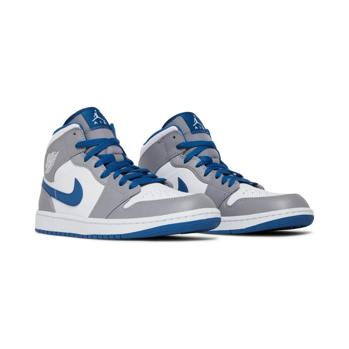 Air Jordan 1 Mid 'Cement True Blue'(DQ8426-014)
