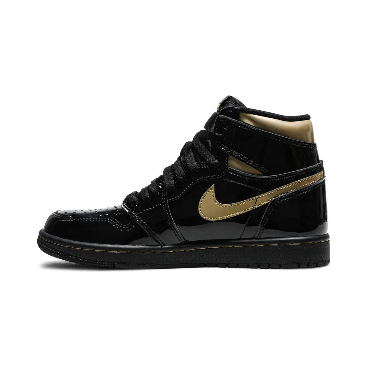Air Jordan 1 Retro High OG 'Black Metallic Gold'(555088-032)